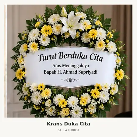 Krans Bunga Duka Mojoroto